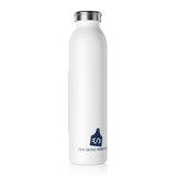 Slim Water Bottle - Eat American Beef Design