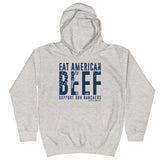 Eat American Beef Hoodie - Kids