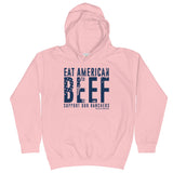 Eat American Beef Hoodie - Kids