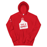 Take A Number Eartag Hoodie - Adult
