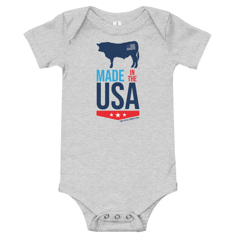 Beef: Made in the USA Infant Bodysuit