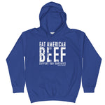 Eat American Beef Hoodie - Kids