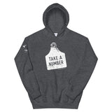 Take A Number Eartag Hoodie - Adult