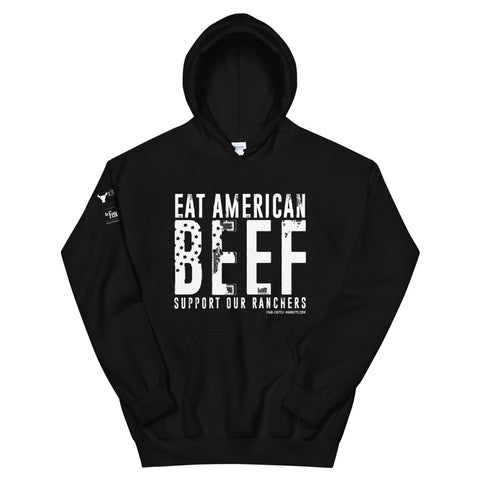 Eat American Beef Hoodie - Adult