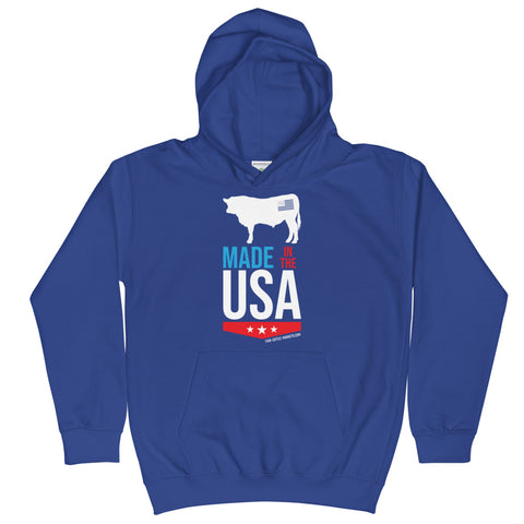 Beef: Made in the USA Hoodie - Kids