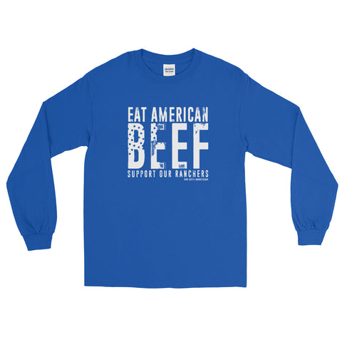Eat American Beef Unisex Long Sleeve Shirt