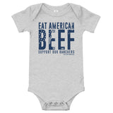 Eat American Beef Infant Bodysuit