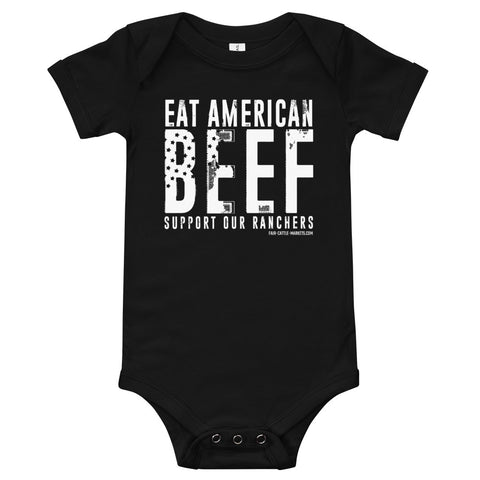 Eat American Beef Infant Bodysuit