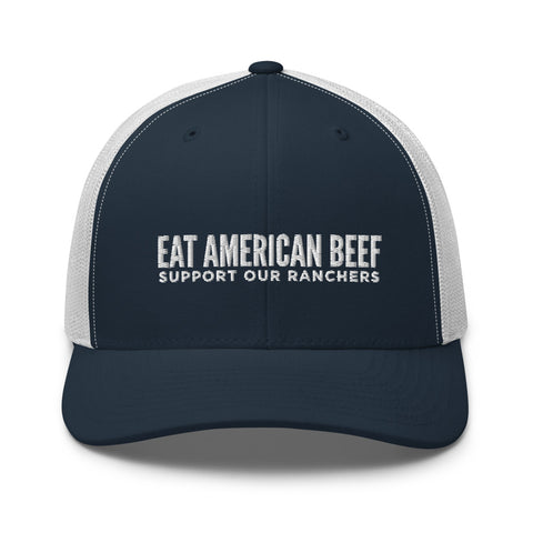 Eat American Beef Trucker Cap